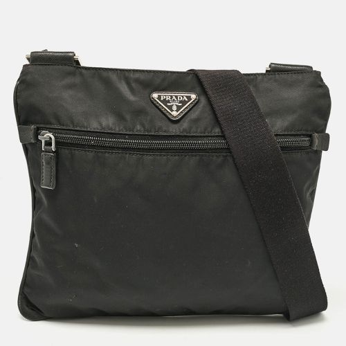 Nylon Flat Messenger Bag - Prada - Modalova