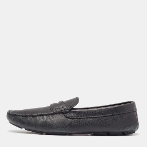 Leather Slip On Loafers Size 46 - Prada - Modalova