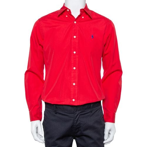 Cotton Button Front Classic Fit Shirt S - Ralph Lauren - Modalova