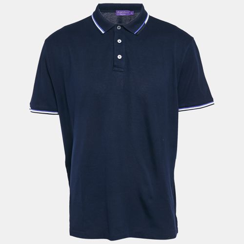 Cotton Pique Polo T-Shirt XXL - Ralph Lauren Purple Label - Modalova