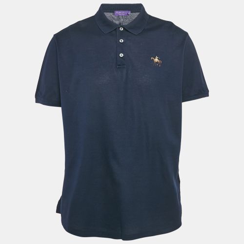 Cotton Pique Polo T-Shirt XXL - Ralph Lauren Purple Label - Modalova