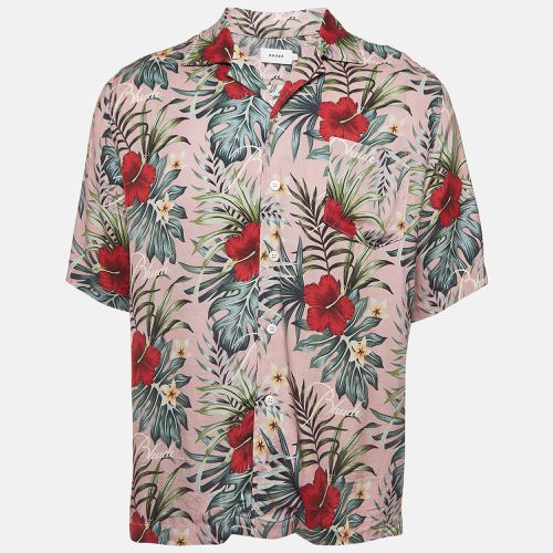 Tropical Print Hawaiian Shirt L - Rhude - Modalova