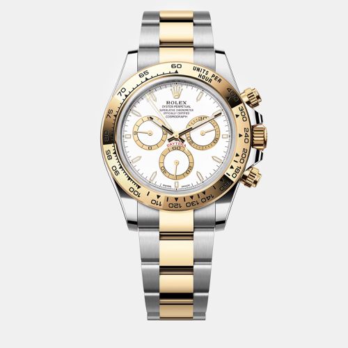 K Yellow Gold and Stainless Steel Daytona 126503 Men's Wristwatch 40 mm - Rolex - Modalova