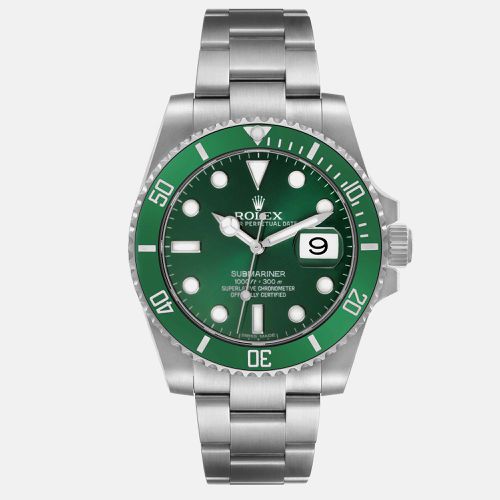 Submariner Hulk Dial Steel Men's Watch 40.0 mm - Rolex - Modalova