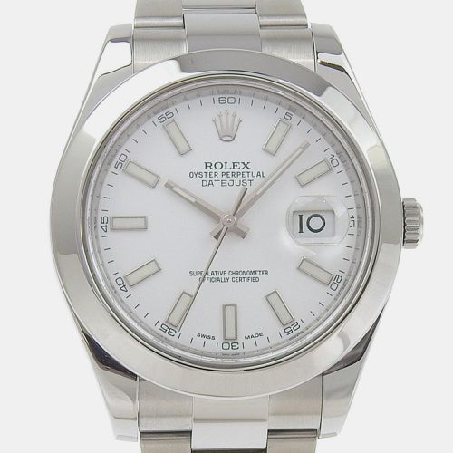 Stainless Steel Datejust II 116300 Automatic Men's Wristwatch 41 mm - Rolex - Modalova