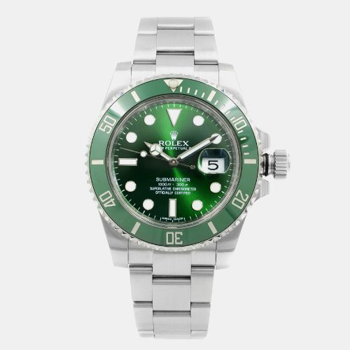 Stainless Steel Submariner 116610LV Automatic Men's Wristwatch 40 mm - Rolex - Modalova