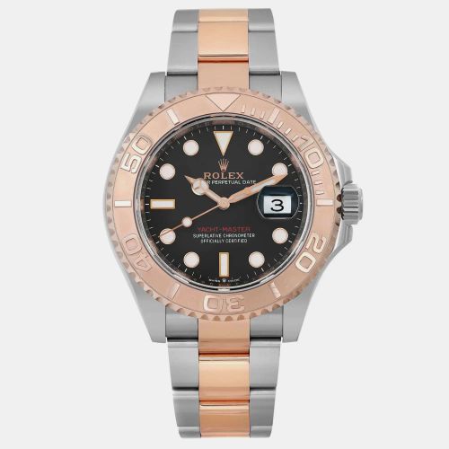 K Rose Gold Stainless Steel Yacht Master 126621 Automatic Men's Wristwatch 40 mm - Rolex - Modalova