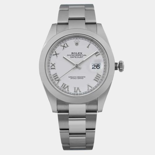 Stainless Steel Datejust 126300 Automatic Men's Wristwatch 41 mm - Rolex - Modalova