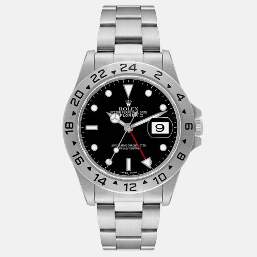 Explorer II Dial Steel Men's Watch 40 mm - Rolex - Modalova