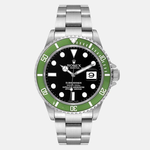 Stainless Steel Submariner 16610LV Automatic Men's Wristwatch 40 mm - Rolex - Modalova