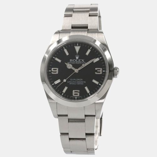 Stainless Steel Explorer 214270 Men's Wristwatch 39 mm - Rolex - Modalova