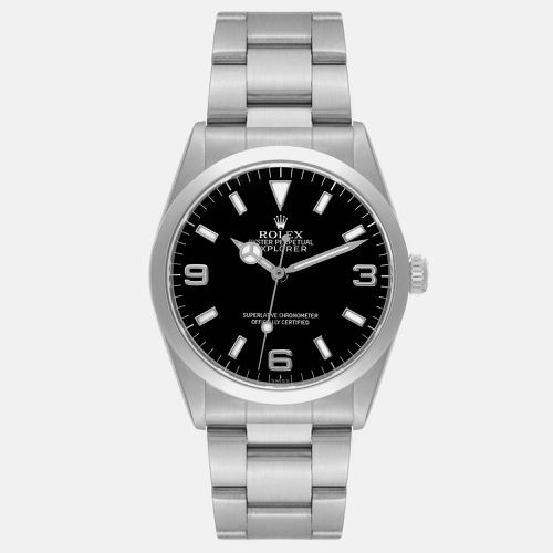 Explorer I Dial Steel Men's Watch 36 mm - Rolex - Modalova