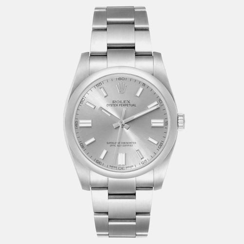 Oyster Perpetual Dial Steel Men's Watch 36 mm - Rolex - Modalova