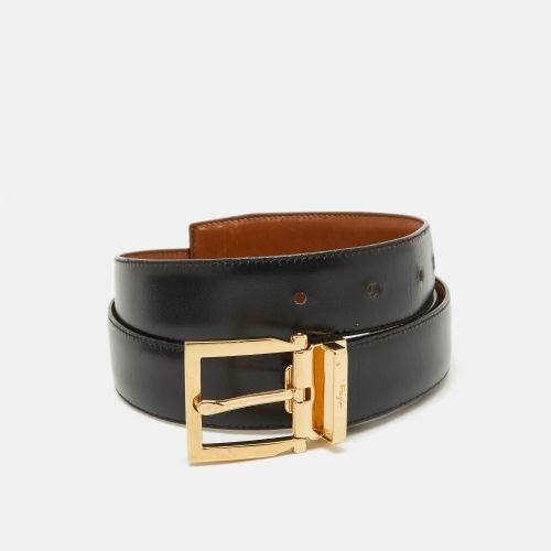 Tan Leather Cut to Size Buckle Belt - Salvatore Ferragamo - Modalova