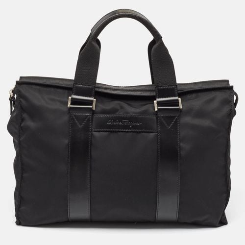 Nylon ZIp Tote - Salvatore Ferragamo - Modalova