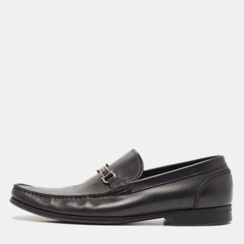 Leather Gancini Loafers Size 45.5 - Salvatore Ferragamo - Modalova