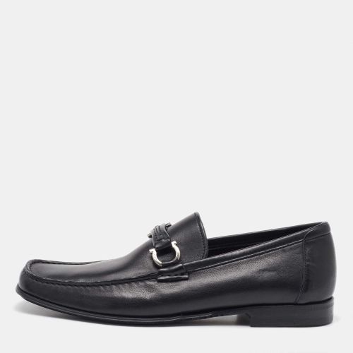 Leather Gancini Loafers Size 41.5 - Salvatore Ferragamo - Modalova