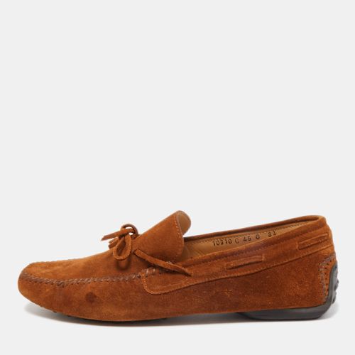 Suede Slip On Loafers Size 42.5 - Santoni - Modalova