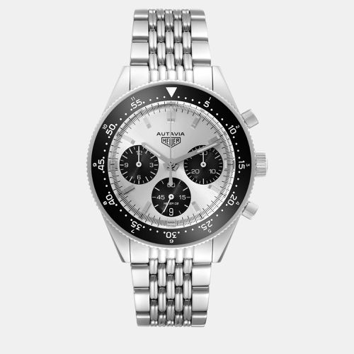 Stainless Steel Autavia Heritage CBE2111.BA0687 Automatic Men's Wristwatch 42 mm - Tag Heuer - Modalova