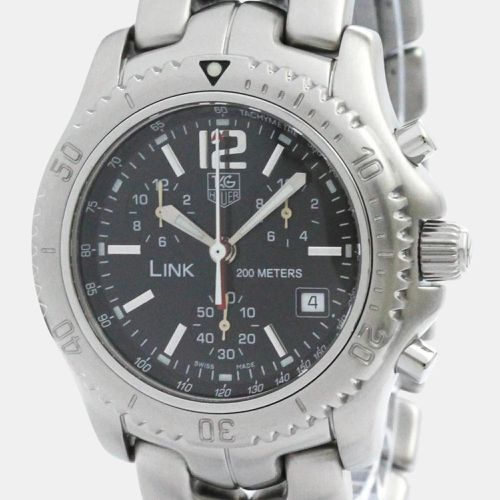 Stainless Steel Link CT1111 Quartz Men's Wristwatch 42 mm - Tag Heuer - Modalova