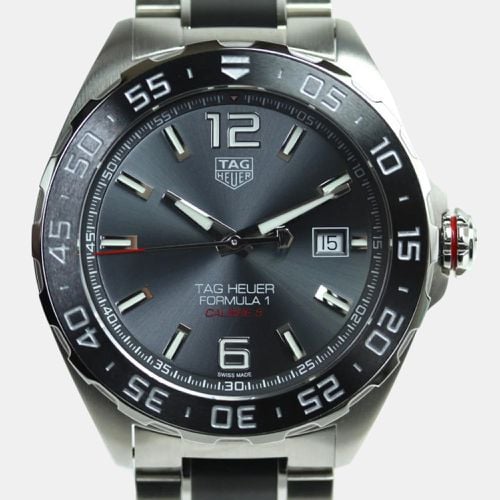 Stainless Steel Formula 1 WAZ2011.BA0843 Automatic Men's Wristwatch 43 mm - Tag Heuer - Modalova