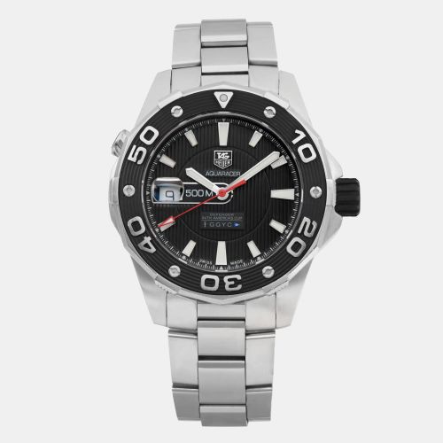 Stainless Steel Aquaracer WAJ2119.BA0870 Automatic Men's Wristwatch 43mm - Tag Heuer - Modalova