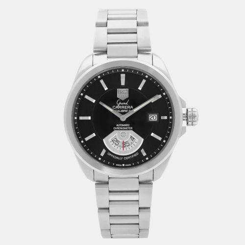 Stainless Steel Grand Carrera WAV511A.BA0900 Automatic Men's Wristwatch 40 mm - Tag Heuer - Modalova