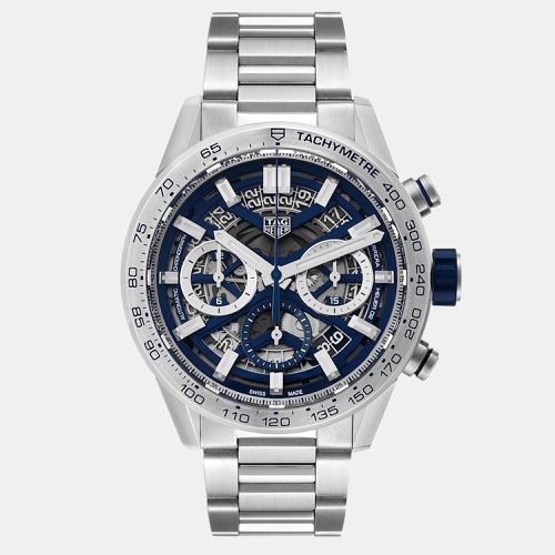 Stainless Steel Carrera Japan Limited Edition CBG2019 Men's Wristwatch 43 mm - Tag Heuer - Modalova