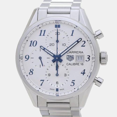 Stainless Steel Carrera CBK2114.BA0715 Automatic Men's Wristwatch 40 mm - Tag Heuer - Modalova