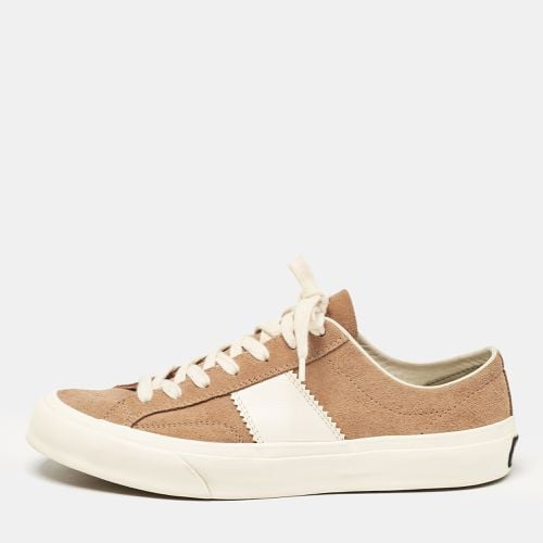 Leather and Suede Cambridge Lace Up Sneakers Size 40 - Tom Ford - Modalova