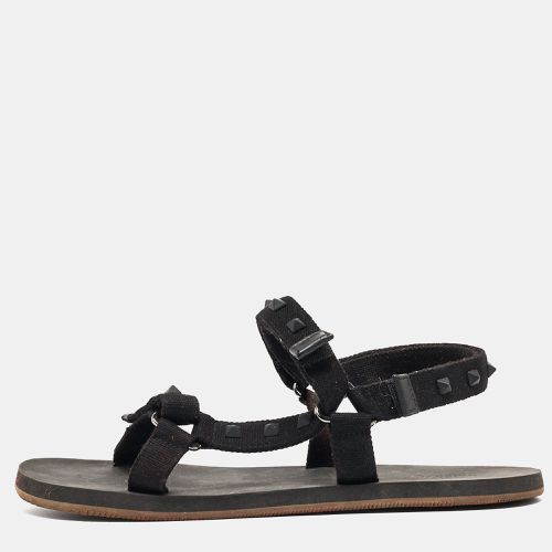 Canvas Rockstud Strappy Sandals Size 43 - Valentino - Modalova