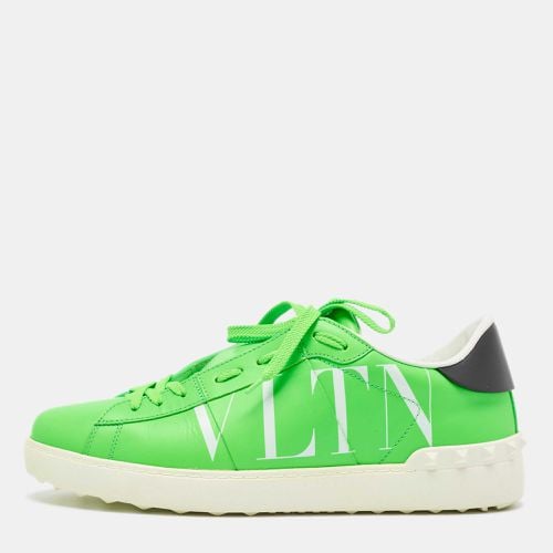 Leather VLTN Lace Up Sneakers Size 43 - Valentino - Modalova