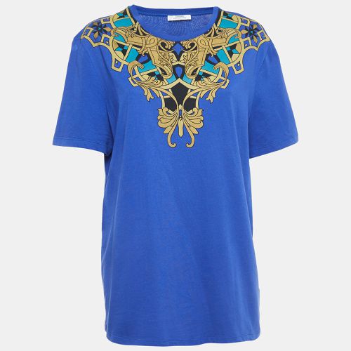 Printed Cotton T-Shirt L - Versace Collection - Modalova