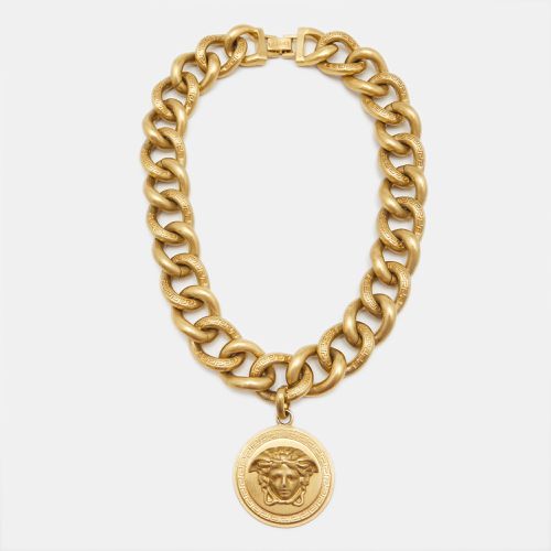 Icon Medusa Tone Necklace - Versace - Modalova