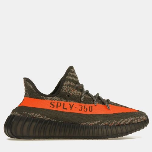 Carbon Beluga/Steeple /Solar Red Boost 350 V2 Sneaker Size EU 42 - Yeezy x Adidas - Modalova