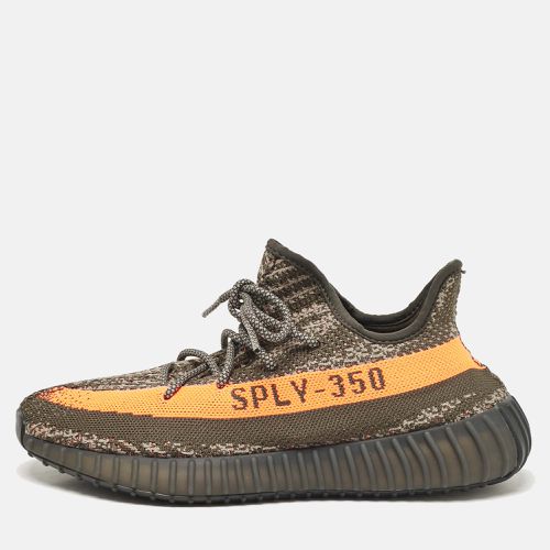 Knit Fabric Boost 350 V2 Carbon Beluga Sneakers Size 43 1/3 - Yeezy x Adidas - Modalova