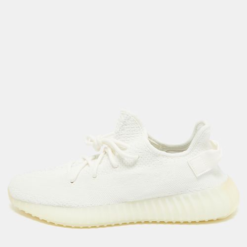 Knit Fabric Boost 350 V2 Cream Sneakers Size 44 - Yeezy x Adidas - Modalova