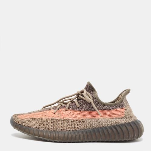 Knit Fabric Boost 350 V2 Ash Stone Low Top Trainers Size 46 - Yeezy x Adidas - Modalova