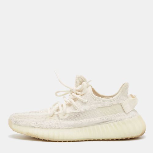 Off Knit Fabric Boost 350 V2 Bone Sneakers Size 40 - Yeezy x Adidas - Modalova