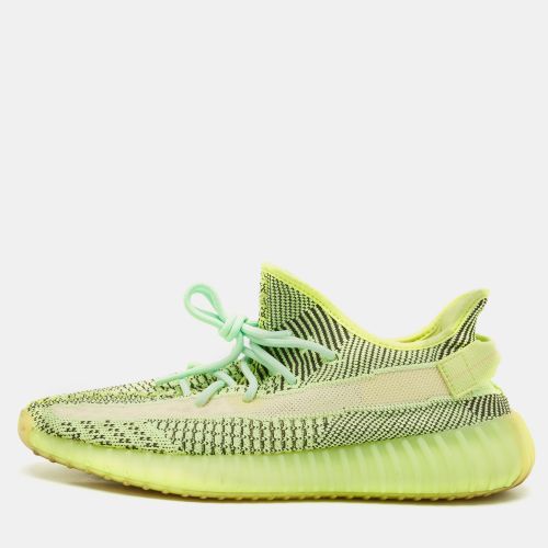 Neon Knit Fabric Boost 350 V2 Yeezreel (Non Reflective) Sneakers Size 44 - Yeezy x Adidas - Modalova