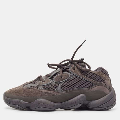 Black/ Mesh and Suede Yeezy Boost 500 Utility Black Sneakers Size 39 1/3 - Yeezy x Adidas - Modalova