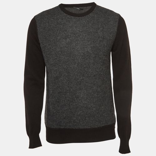 Grey Knit Crew Neck Sweatshirt XL - Z Zegna - Modalova