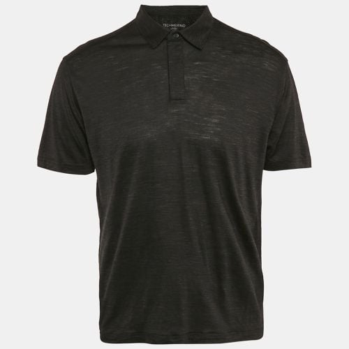 Techmerino Linen Polo T-Shirt L - Z Zegna - Modalova