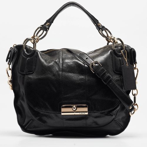 Glossy Leather Kristin Shoulder Bag - Coach - Modalova