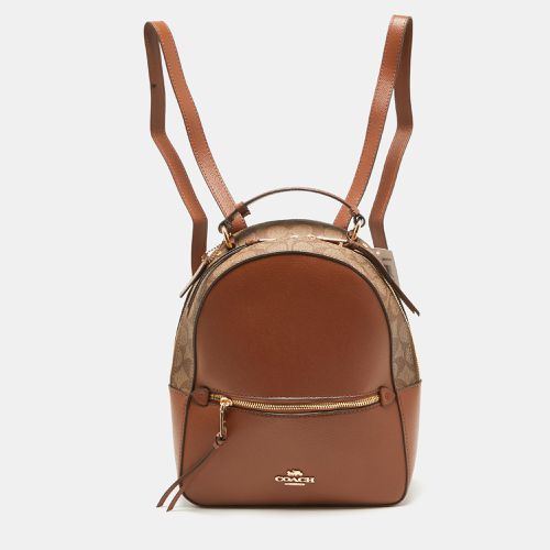 Signature Coated Canvas and Leather Jordyn Backpack - Coach - Modalova