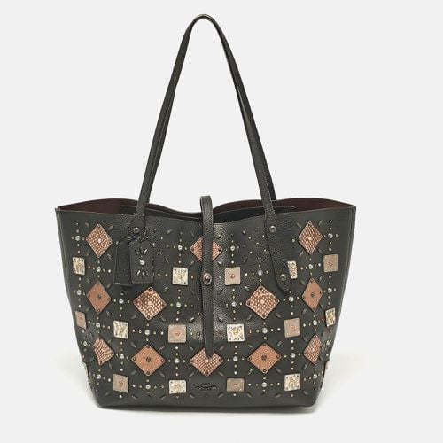 Leather Upcrafted Market Tote - Coach - Modalova