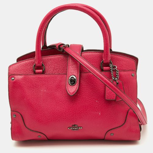 Leather Mercer 24 Satchel - Coach - Modalova