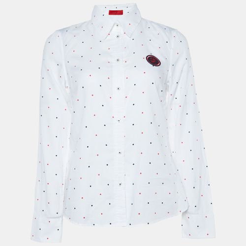 Dot Print Buttoned Down Shirt M - Carolina Herrera - Modalova