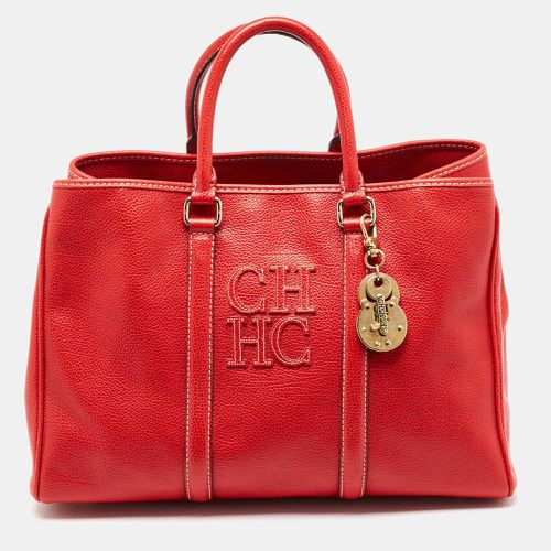 Leather Large Matteo Tote - Carolina Herrera - Modalova