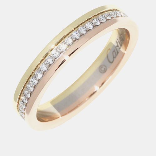 K Rose, White, Gold and Diamond Vendome Band Ring EU 50 - Cartier - Modalova